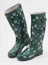 View Item Daisy Print Green Wellies UK Size 3